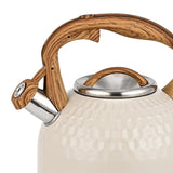 Maxbell 2.5 Liters Whistling Tea Kettle Stylish Loud Whistling Sound Stainless Steel