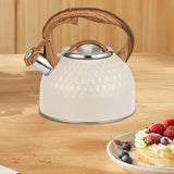 Maxbell 2.5 Liters Whistling Tea Kettle Stylish Loud Whistling Sound Stainless Steel