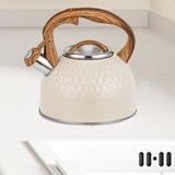 Maxbell 2.5 Liters Whistling Tea Kettle Stylish Loud Whistling Sound Stainless Steel