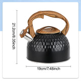 Maxbell Loudly Whistle Kettle Heats up Quickly Coffee Kettle for Camping Hiking Picnic