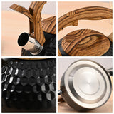 Maxbell Loudly Whistle Kettle Heats up Quickly Coffee Kettle for Camping Hiking Picnic