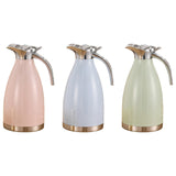 Maxbell 2L Stainless Steel Vacuum Thermal Coffee Carafe for Restaurants Multipurpose Pink