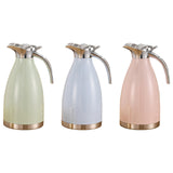 Maxbell 2L Stainless Steel Vacuum Thermal Coffee Carafe for Restaurants Multipurpose Pink