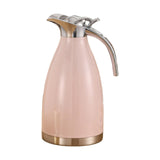 Maxbell 2L Stainless Steel Vacuum Thermal Coffee Carafe for Restaurants Multipurpose Pink