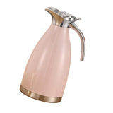 Maxbell 2L Stainless Steel Vacuum Thermal Coffee Carafe for Restaurants Multipurpose Pink