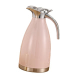 Maxbell 2L Stainless Steel Vacuum Thermal Coffee Carafe for Restaurants Multipurpose Pink