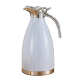Maxbell 2L Stainless Steel Vacuum Thermal Coffee Carafe for Restaurants Multipurpose Light Blue