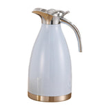 Maxbell 2L Stainless Steel Vacuum Thermal Coffee Carafe for Restaurants Multipurpose Light Blue
