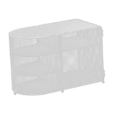 Maxbell Food Cover BBQ Large Sturdy Camping Foldable Fruit Cover Kitchen Screen Tent White