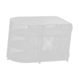 Maxbell Food Cover BBQ Large Sturdy Camping Foldable Fruit Cover Kitchen Screen Tent White