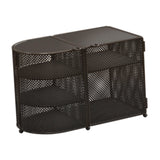 Maxbell Food Cover BBQ Large Sturdy Camping Foldable Fruit Cover Kitchen Screen Tent Black