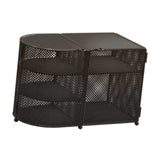 Maxbell Food Cover BBQ Large Sturdy Camping Foldable Fruit Cover Kitchen Screen Tent Black