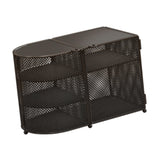 Maxbell Food Cover BBQ Large Sturdy Camping Foldable Fruit Cover Kitchen Screen Tent Black