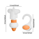 Maxbell Refill Pouch Squeezer Accessories Personal Care Shower Gel Squeeze Accessory orange