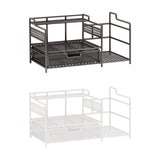 Maxbell Desktop Organizer Simple Mesh File Holder for Dorm Room Countertop Apartment Black