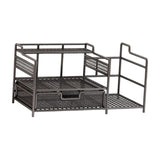 Maxbell Desktop Organizer Simple Mesh File Holder for Dorm Room Countertop Apartment Black