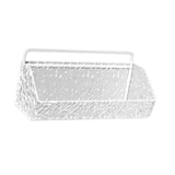 Maxbell Hanging Kitchen Basket Farmhouse Food Storage for Laundry Kitchen Home Decor Clear