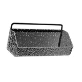Maxbell Hanging Kitchen Basket Farmhouse Food Storage for Laundry Kitchen Home Decor Black