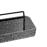 Maxbell Hanging Kitchen Basket Farmhouse Food Storage for Laundry Kitchen Home Decor Black