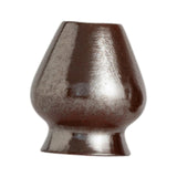 Maxbell Porcelain Chasen Holder Chasen Stand Tea Whisk Holder for Office Dining Room Red Copper