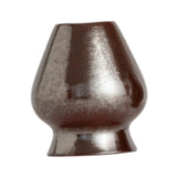 Maxbell Porcelain Chasen Holder Chasen Stand Tea Whisk Holder for Office Dining Room Red Copper