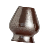 Maxbell Porcelain Chasen Holder Chasen Stand Tea Whisk Holder for Office Dining Room Red Copper