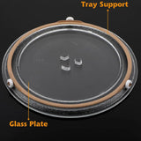 Maxbell Microwave Turntable Ring Parts Professional Lightweight Rotating Ring Roller A Diamater 18cm