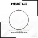 Maxbell Microwave Turntable Ring Parts Professional Lightweight Rotating Ring Roller A Diamater 18cm