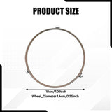 Maxbell Microwave Turntable Ring Parts Professional Lightweight Rotating Ring Roller B Diamater 18cm
