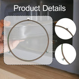 Maxbell Microwave Turntable Ring Parts Professional Lightweight Rotating Ring Roller C Diamater 21.7cm