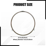 Maxbell Microwave Turntable Ring Parts Professional Lightweight Rotating Ring Roller D Diamater 21.7cm