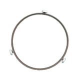 Maxbell Microwave Turntable Ring Parts Professional Lightweight Rotating Ring Roller E Diamater 21.7cm