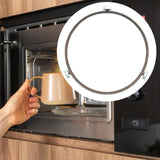 Maxbell Microwave Turntable Ring Parts Professional Lightweight Rotating Ring Roller E Diamater 21.7cm