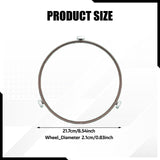 Maxbell Microwave Turntable Ring Parts Professional Lightweight Rotating Ring Roller E Diamater 21.7cm