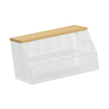 Maxbell Food Cover BBQ Cover Outside Plate Serving Cover for Garden Table Restaurant White 52cmx31cmx27cm