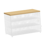 Maxbell Food Cover BBQ Cover Outside Plate Serving Cover for Garden Table Restaurant White 48cmx26cmx31cm