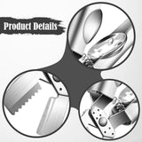 Maxbell Chestnut Opener Multifunctional Shelling Device Kitchen Gadget Chestnut Clip