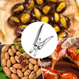 Maxbell Chestnut Opener Multifunctional Shelling Device Kitchen Gadget Chestnut Clip