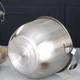 Maxbell Cooking Pot Soup Pot Stainless Steel Camping Pot for Cooking Home Commercial 4L
