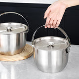 Maxbell Oil Filter Pot Multifunction Large Capacity with Fine Mesh Strainer Cookware 2L