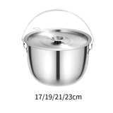 Maxbell Oil Filter Pot Multifunction Large Capacity with Fine Mesh Strainer Cookware 2L