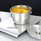 Maxbell Oil Filter Pot Multifunction Large Capacity with Fine Mesh Strainer Cookware 2L