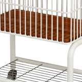 Maxbell Laundry Cart with Detachable Storage Basket for Sorting Dirty Clothes 2 in 1 Clear Wheels