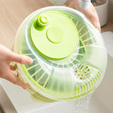 Maxbell Vegetable Dryer Fruits Spinning Draining Container Salad Mixer Salad Spinner
