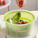 Maxbell Vegetable Dryer Fruits Spinning Draining Container Salad Mixer Salad Spinner