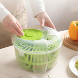 Maxbell Vegetable Dryer Fruits Spinning Draining Container Salad Mixer Salad Spinner