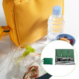 Maxbell Woman Tote Bag Lunch Bag Combo Set Versatile Handbag for Shopping Waterproof Green