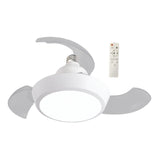Maxbell Ceiling Fan Light Fixture Three Adjustable Wind Speeds for Apartment Kitchen S 33W