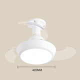 Maxbell Ceiling Fan Light Fixture Three Adjustable Wind Speeds for Apartment Kitchen S 33W