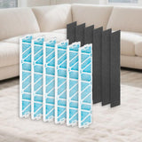 Maxbell AC Filter Replacement Sturdy HEPA with Frame Dust Collection Decontamination 1x Filter